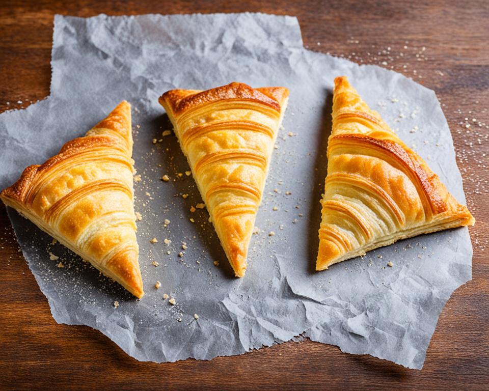 What is difference between flaky and puff pastry