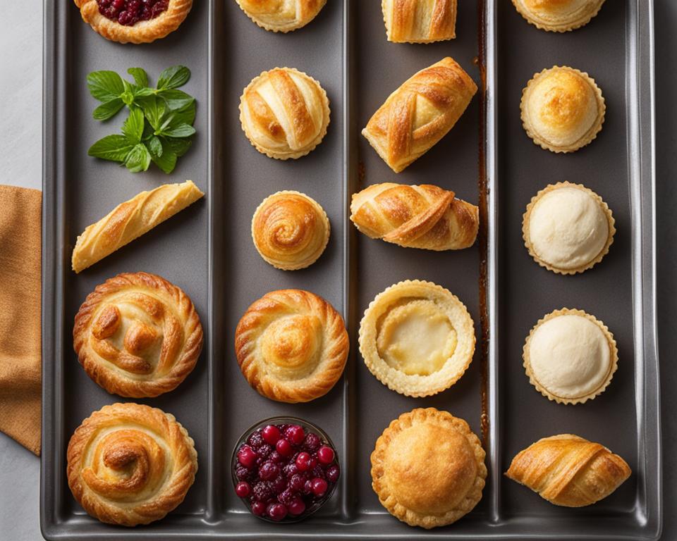 flaky pastry vs puff pastry