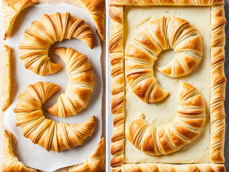Are crescent rolls puff pastry?