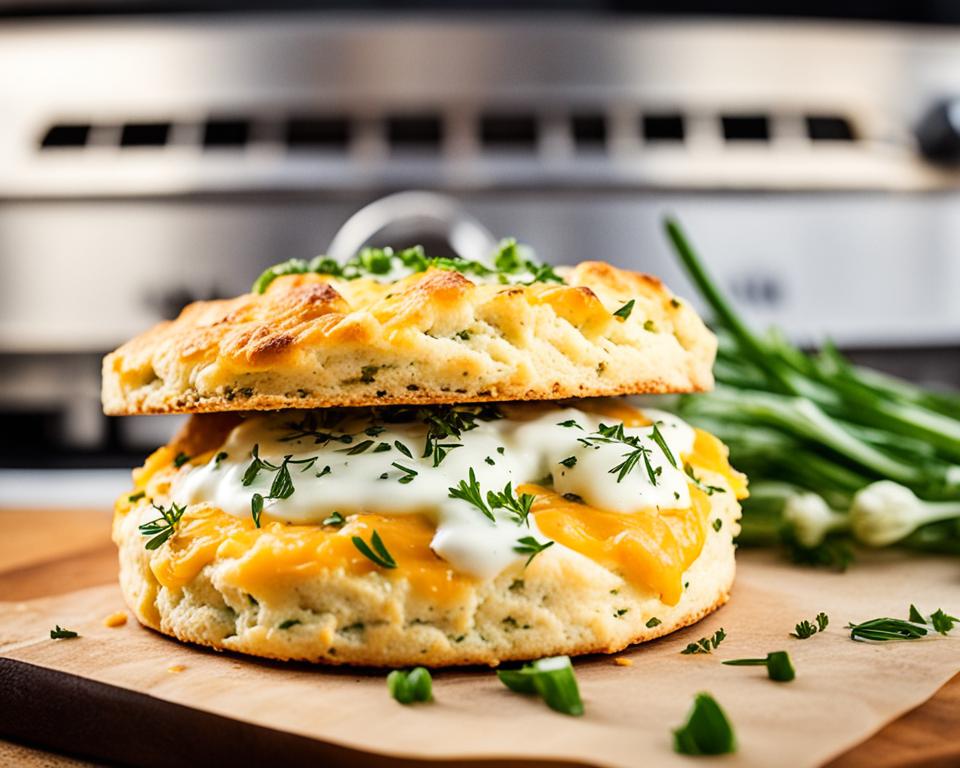 Cheddar and Chive Biscuits
