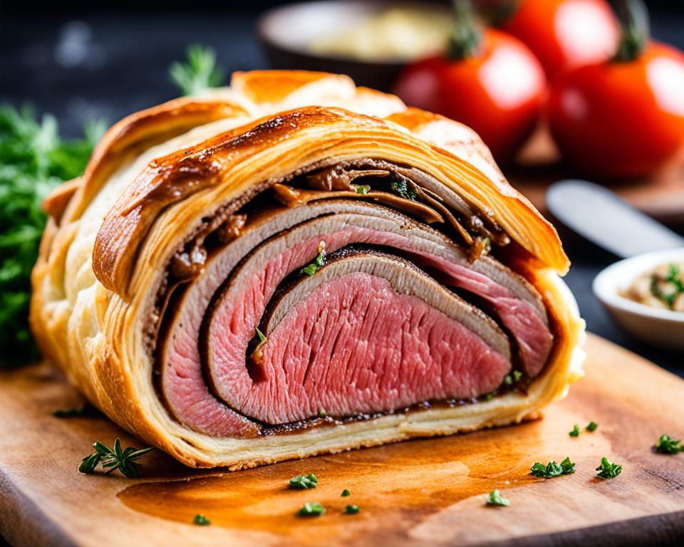 Classic Beef Wellington Preparation