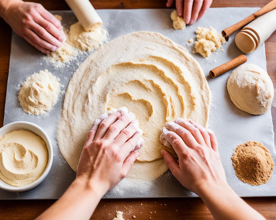 Crafting Homemade Flaky Sweet Snack