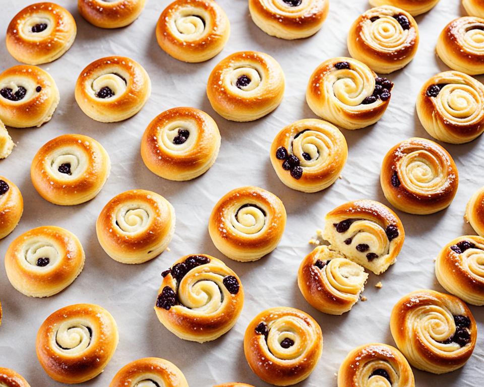 Cream Cheese and Raisin Danish Rolls