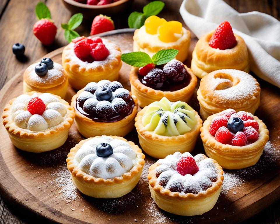 Cream Filled Pastry Assortment