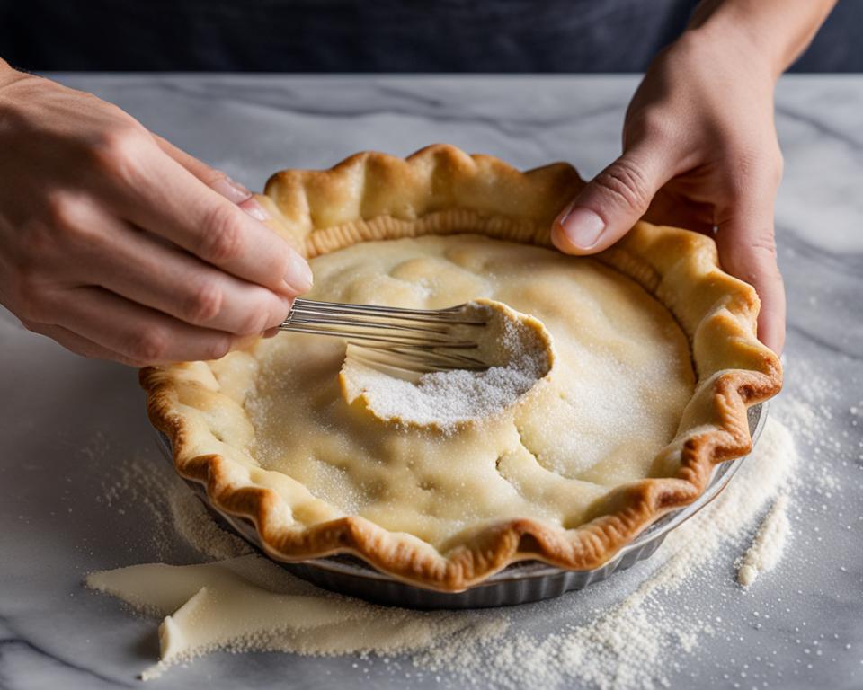 Creating Flaky Pie Base to Prevent Soggy Bottom