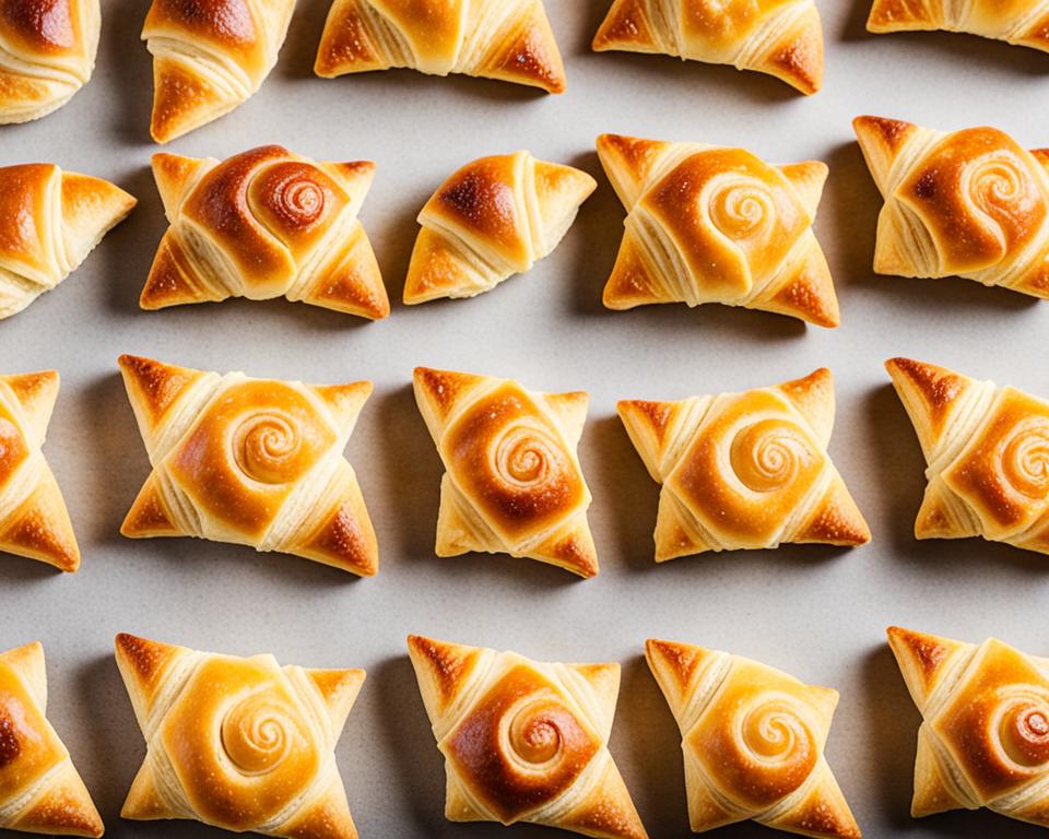 Crescent Rolls and Puff Pastry Comparison