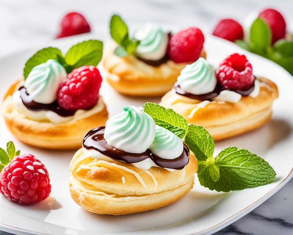 Eclairs and Cream Puffs