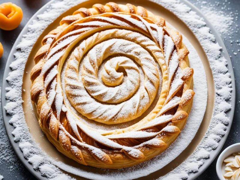 Flaky Apricot Almond Pinwheels Recipe