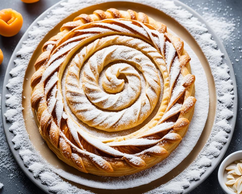 Flaky Apricot Almond Pinwheels Recipe