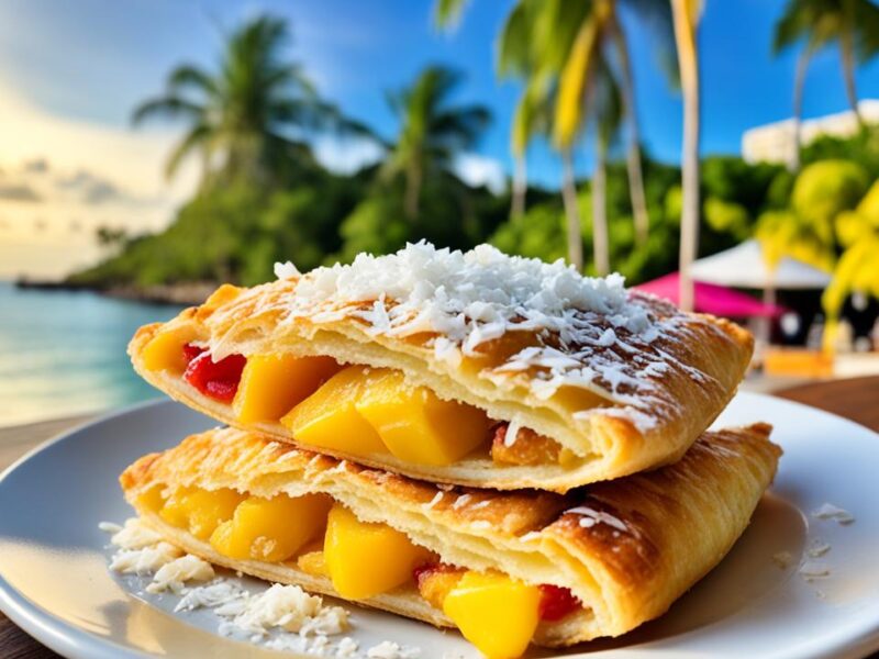 Flaky Coconut Mango Turnovers Recipe