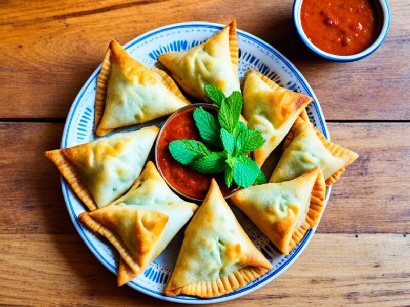 Flaky Samosas