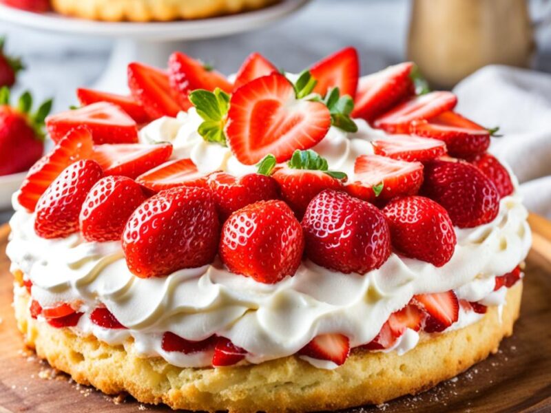 Flaky Strawberry Shortcake Recipe