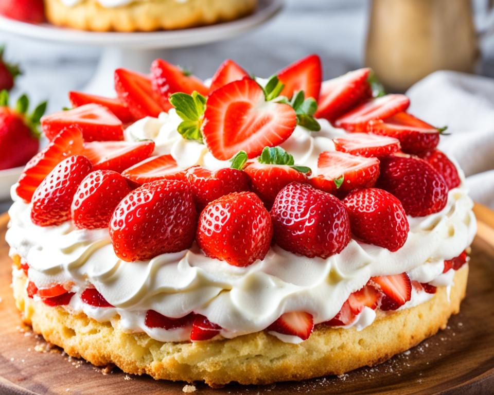 Flaky Strawberry Shortcake Recipe