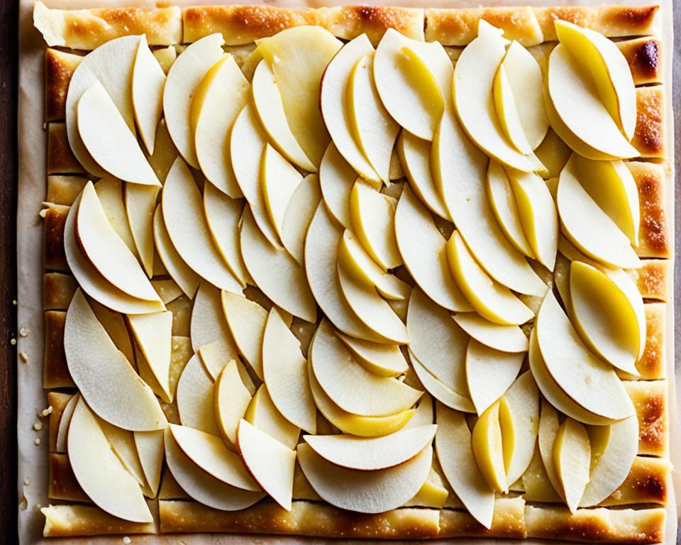 Golden Brown Apple Pastry Baking Technique