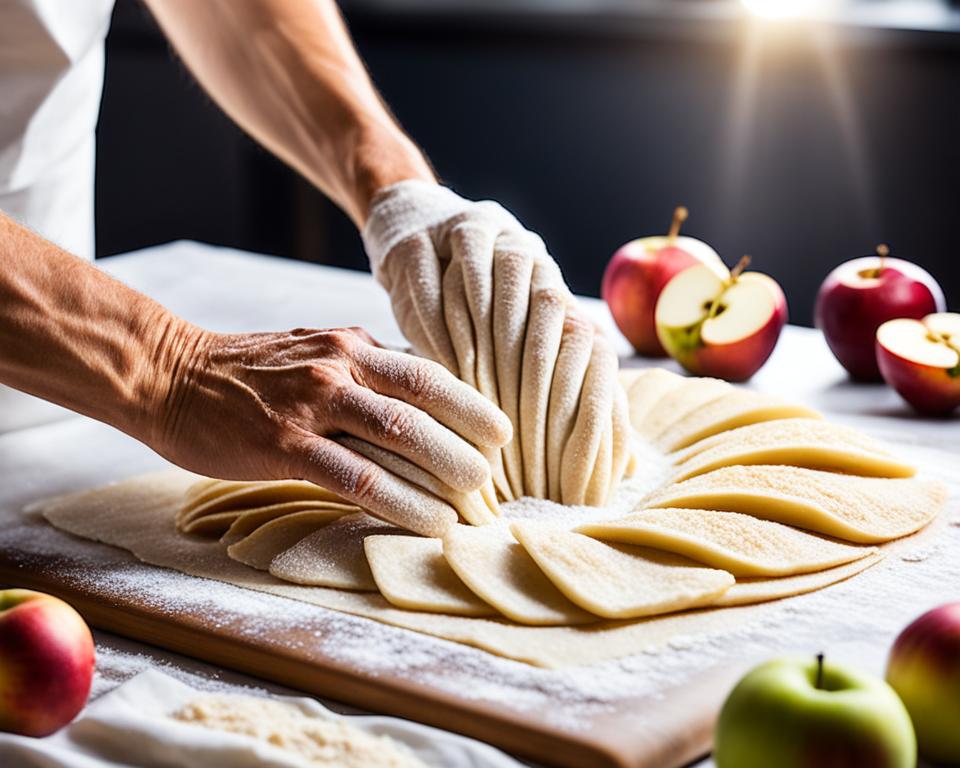 Homemade Apple Strudel Preparation