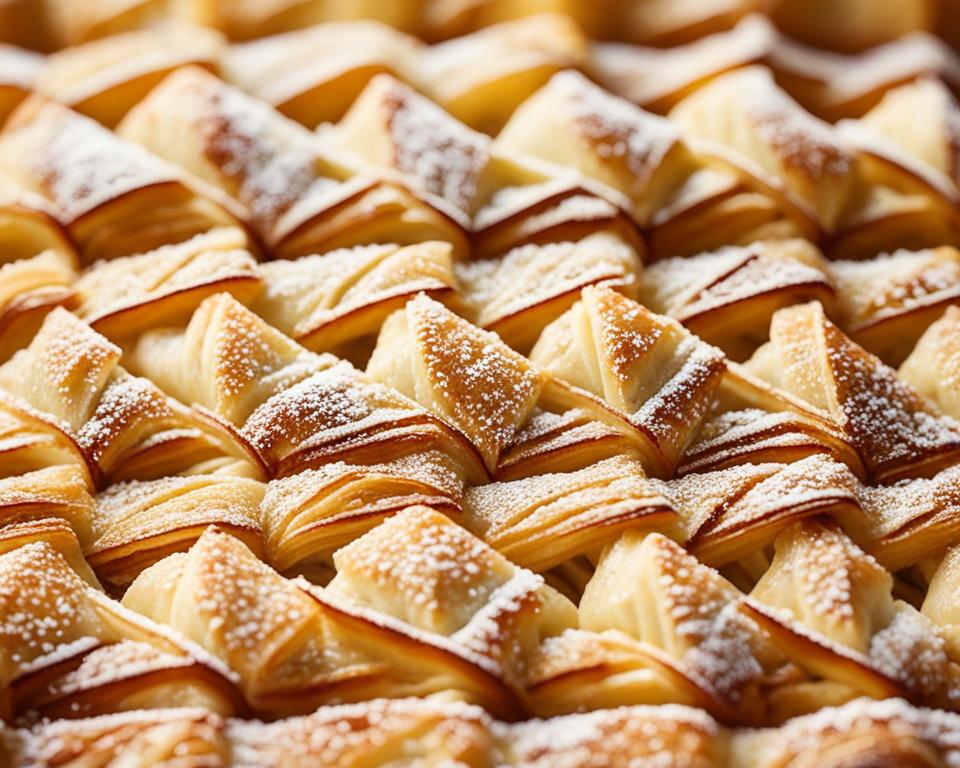 Intricate Lattice Work on Pastry