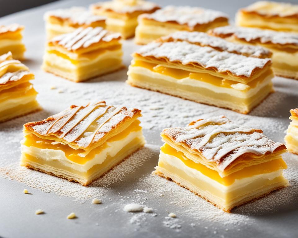 Perfect layers with butter in pastry