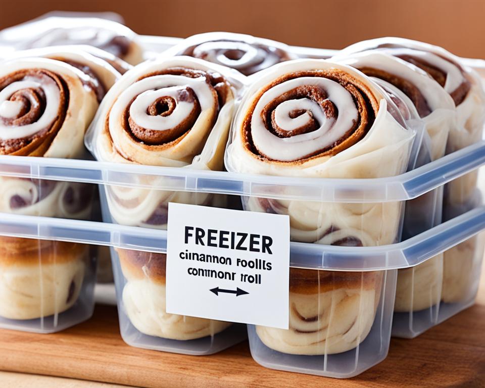 Storage and Freezing Cinnamon Rolls