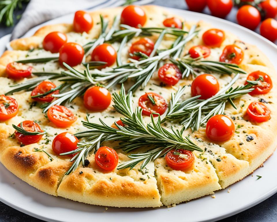 Variations of Flaky Rosemary and Garlic Focaccia