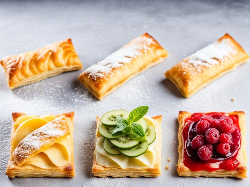 What are the 3 types of puff pastry?