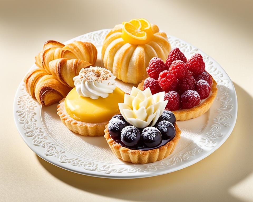 What are the 4 types of pastry?