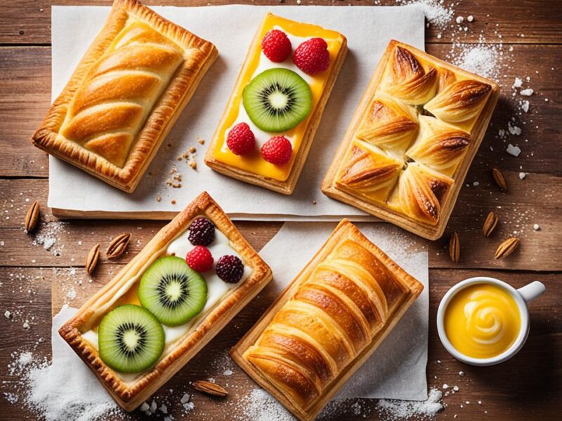 What are the 6 main types of pastry?