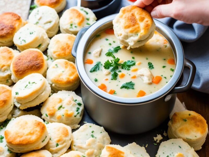 can i use flaky biscuits for dumplings