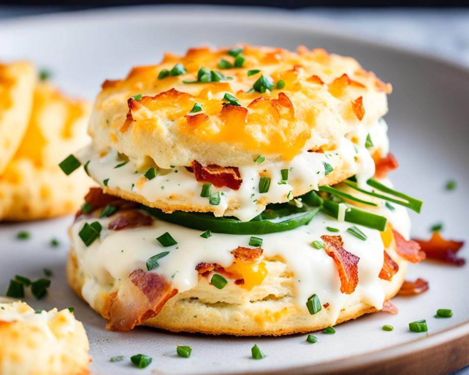 cheesy bacon biscuits