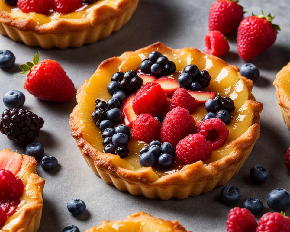 gourmet pastry tart