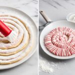 Flaky Peppermint puff pastry sticks